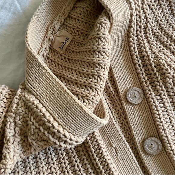 BABAA Cardigan no18 clay pot - Picture 3 of 3